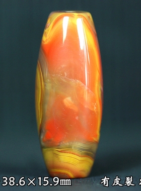 北票战国红勒子桶珠项链坠锁骨链