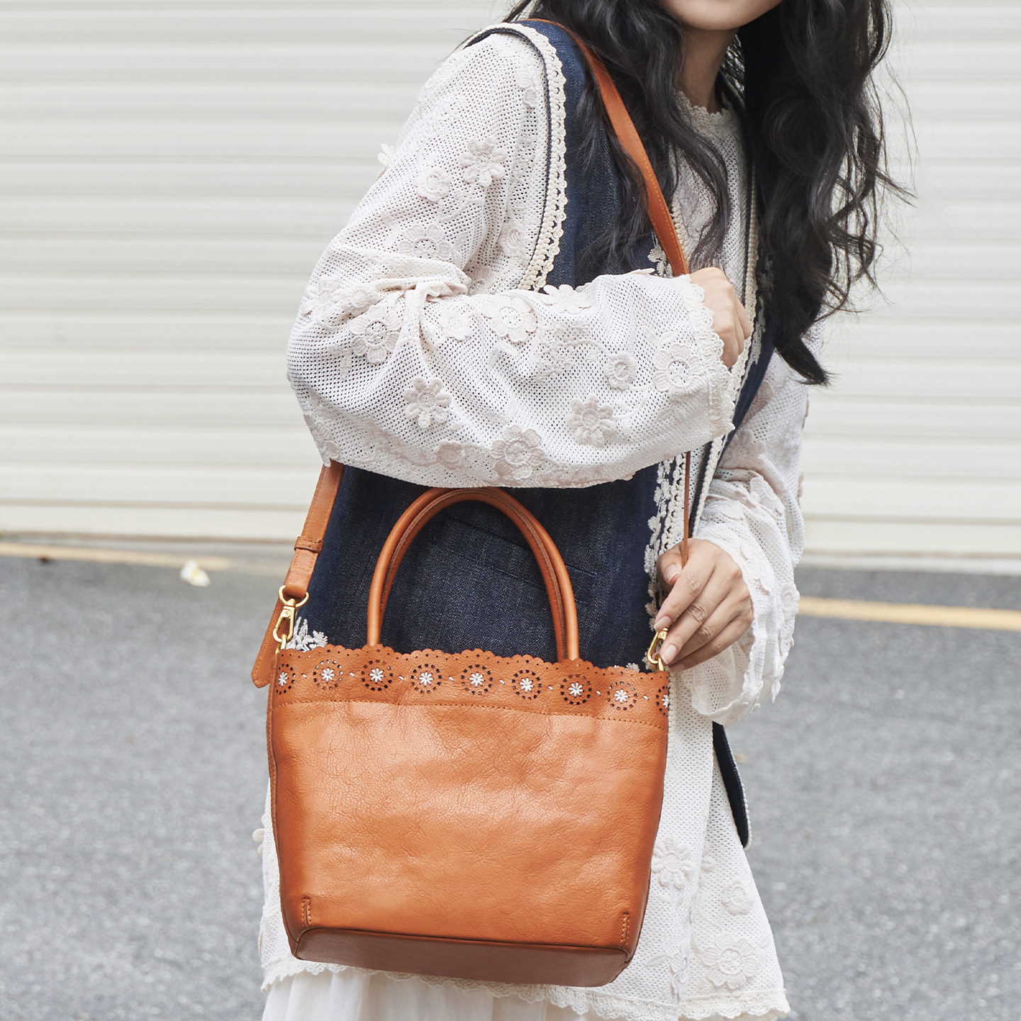 藤也家小众设计真皮包文艺复古植鞣牛皮法式刺绣森女手提斜挎包包,箱包皮具/热销女包/男包,通用款女包,淘宝优惠券,粉丝福利购,淘宝优惠卷