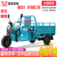 宗申电动三轮车电瓶车快递车货运家用/农用载重摆摊拉货建材标兵
