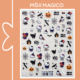茉季 万圣凯蒂小猫薄透美甲贴纸防水指甲贴装 饰贴花饰品4174