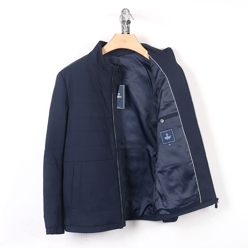 金利来棉衣 秋冬新款立领商务男装棉服外套MXS21131445-95