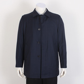 鹅绒可拆内胆纯羊毛翻领外套MJF19131520 金利来羽绒风衣 中款