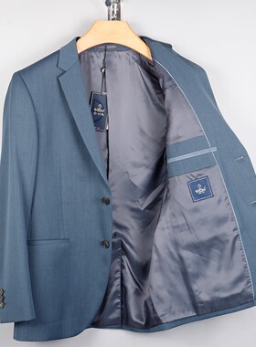 金利来男装西服秋冬商务时尚含羊毛气质西装外套MZTF25016216-54