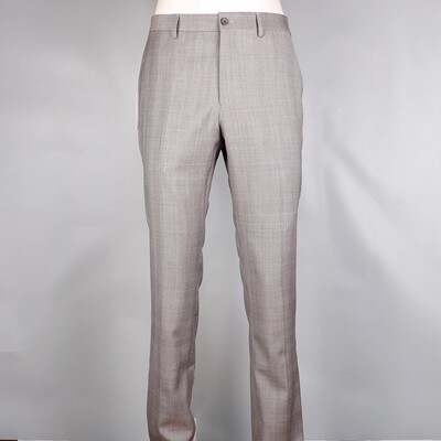 金利来男装西裤 2024新款条纹气质修身纯羊毛长裤MPTG14913067-37