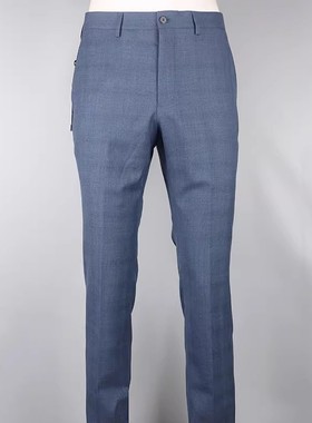 金利来男装 2024秋冬新款修身版羊毛桑蚕丝西裤MPTG19913070-88