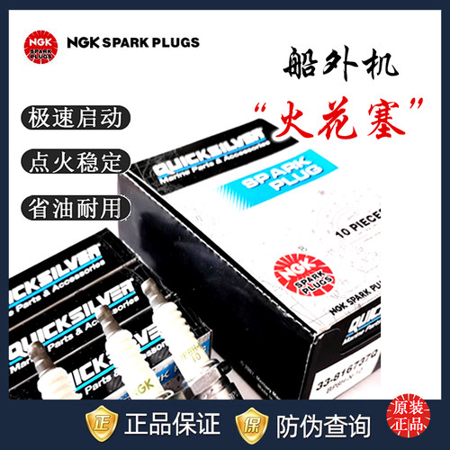美国马达船外机火花塞水星