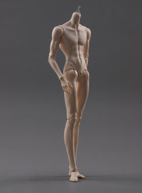 DollZone薄肌特四男体47CM素体BJD娃娃4分男体通贩DZ配体官方正版