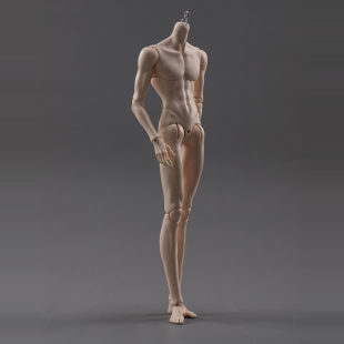 DollZone薄肌特四男体47CM素体BJD娃娃4分男体通贩DZ配体官方正版