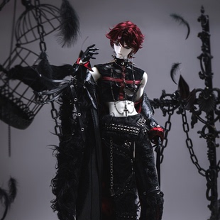 单头BJD娃娃73男体官服亚比风DZ官方原创 DollZone3分游隼二次元