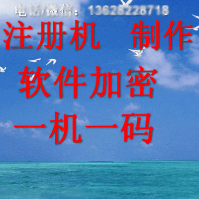 注册机制作模板定制管理系统加壳