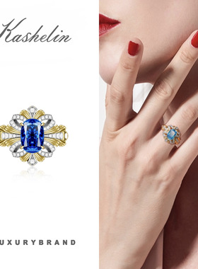 意【手工定制】BUQI设计师款戒指~8229【春节/平安/礼盒】