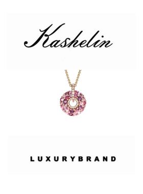 英【高定限量】KS设计师款缤纷甜甜圈项链~8994