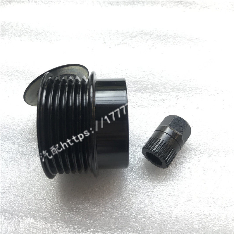 黄海日立江铃陆风X6X7X9X8旗胜曙光SUV柴油2.5T发电机单向皮带轮