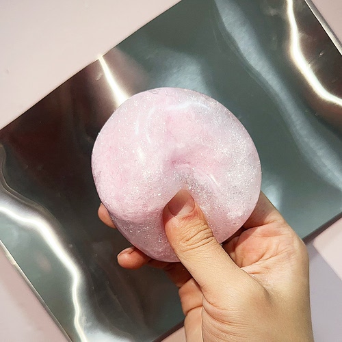 「绯色星河」手作球解压肌小力玩具成品沙沙踩雪声填充捏捏球