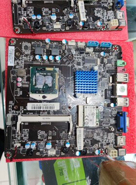 i3-M350/i5-M520/HM55一体机工控itx主板LVDS工控主板广告机HM55S