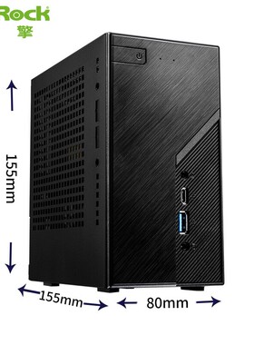 华擎DeskMini X300迷你ITX准系统HTPC电脑3000G/4650G小主机真4K