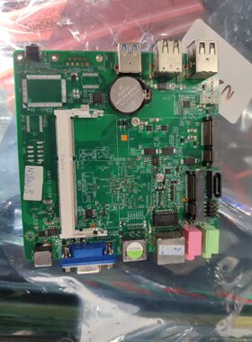 12*12cm工控无风扇主板N2810四核J1900/N2930/USB/vga+HDMI双HDMI