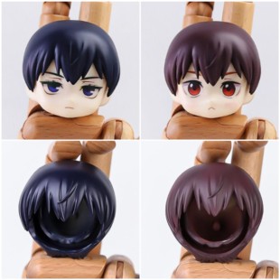 ob11排球少年头发 头壳 脸壳 影山飞雄头发 gsc粘土人 12分bjd娃