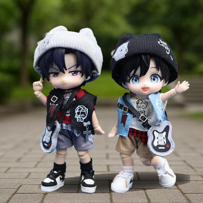 ob11娃衣 街头双响套装12分素体BJD阿巳UFDOLL P9灯笼体 P10