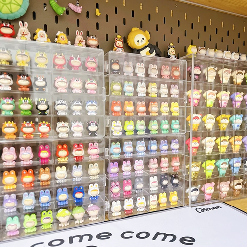 小手办装饰品萌粒摆件收纳盒