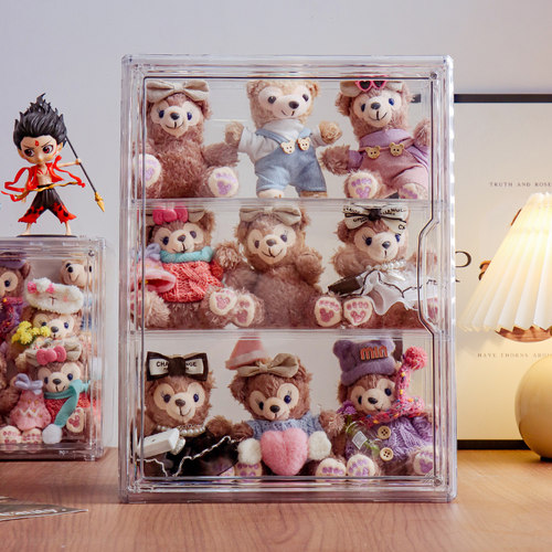 盲盒手办收纳盒马特公仔摆件