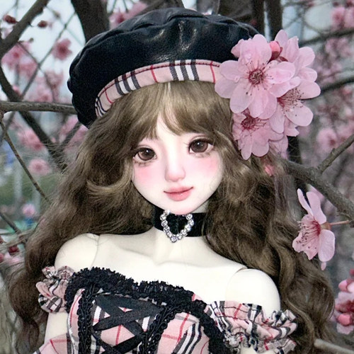 bjd娃娃bjd四分bjd正版娃娃4分女娃黛儿bjd素体bjd人偶sd娃娃礼物