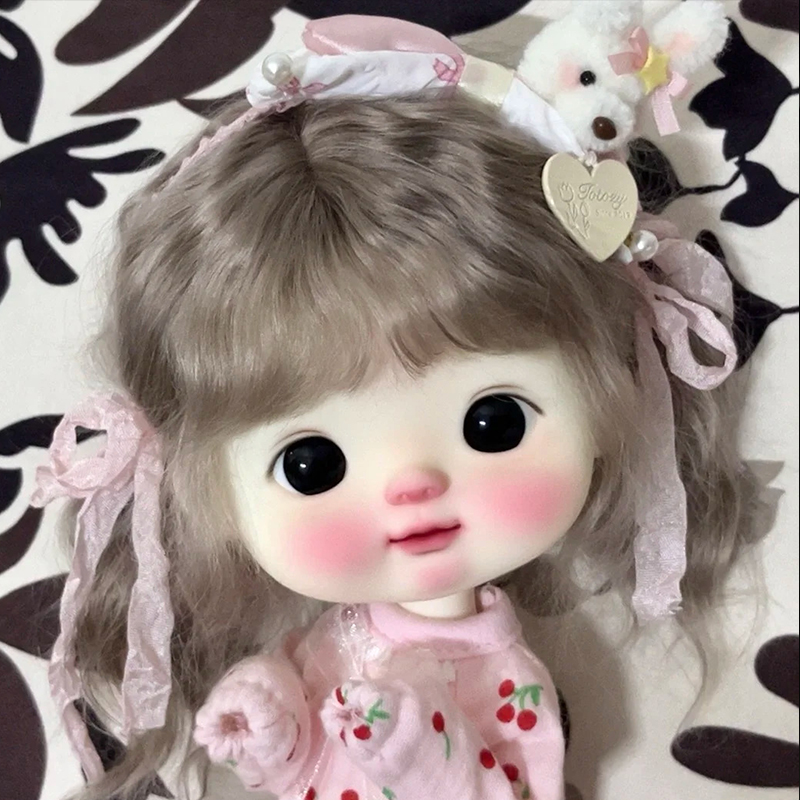 bjd娃娃bjd正版娃娃小6分大头图明子nemg 萌娃bjd素体bjd人偶娃娃