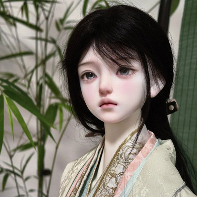bjd4分娃娃bjd四分bjd正版娃娃4分春树高冷女娃bjd素体bjd人偶新