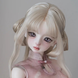 bjd娃娃sd娃4分女娃lust 葱bjd小葱气质正版素体关节人偶娃娃化妆