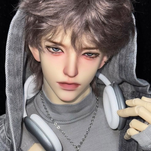 bjd3分娃娃bjd正版娃娃3分帅气李月亮grey男娃bjd娃娃bjd75壮叔体