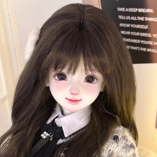 bjd娃娃bjd四分bjd正版娃娃4分女娃黛儿bjd素体bjd人偶sd娃娃礼物