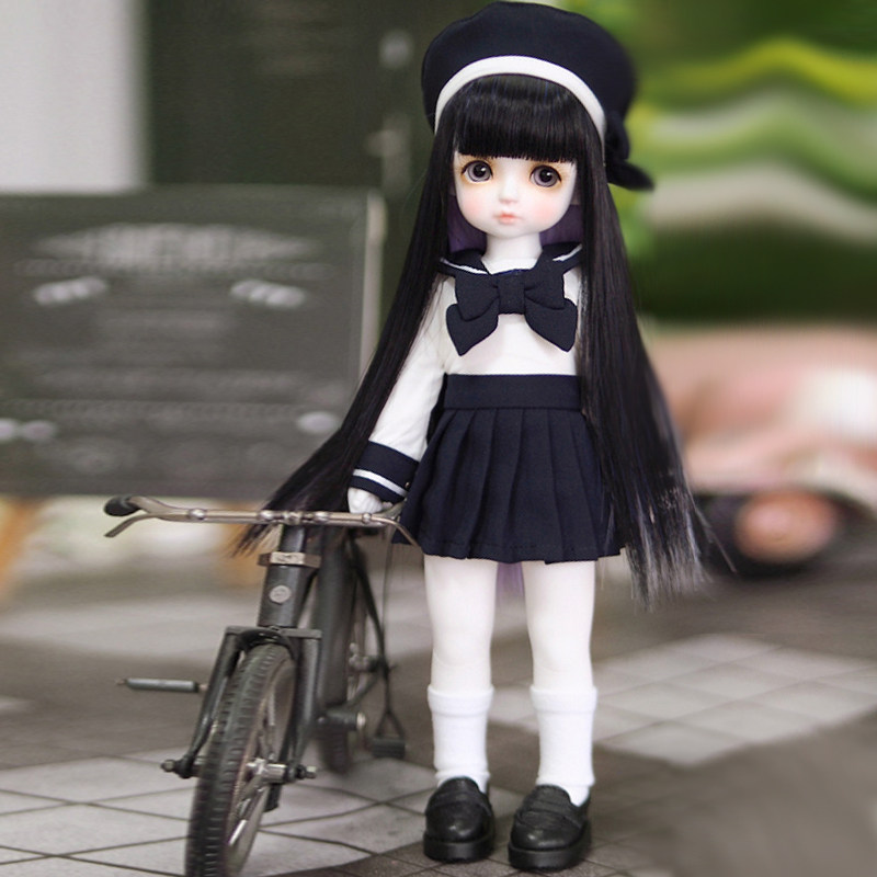 BJD娃衣  SD娃衣  6分 4分 校园风水手服 3分制服 可定做尺寸图片