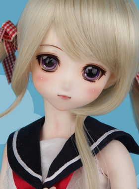 BJD娃娃1/4女娃COCO二次元娃娃全套卡通脸关节玩偶xaga现货AS贵族