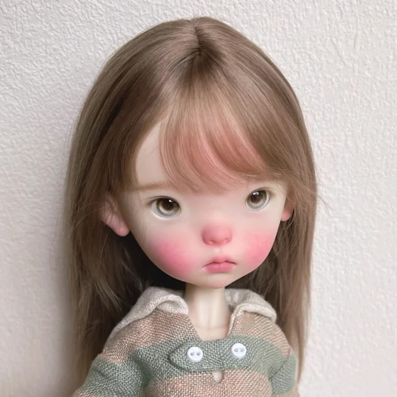 bjd6分娃娃bjd正版娃娃6分特体蓝豆豆bjd素体娃娃bjd人偶娃娃全套