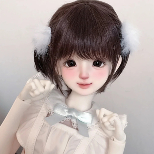 bjd娃娃bjd四分bjd正版娃娃4分女娃黛儿bjd素体bjd人偶sd娃娃礼物