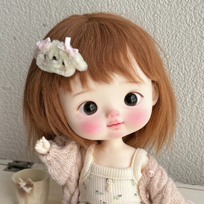 bjd娃娃bjd正版娃娃小6分大头图明子nemg 萌娃bjd素体bjd人偶娃娃