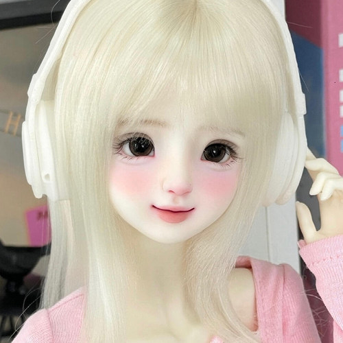 bjd娃娃bjd四分bjd正版娃娃4分女娃黛儿bjd素体bjd人偶sd娃娃礼物