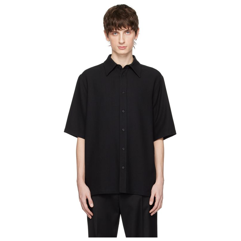 FILIPPA K黑色 Re:sourced衬衫男新款经典户外商务休闲衬衫