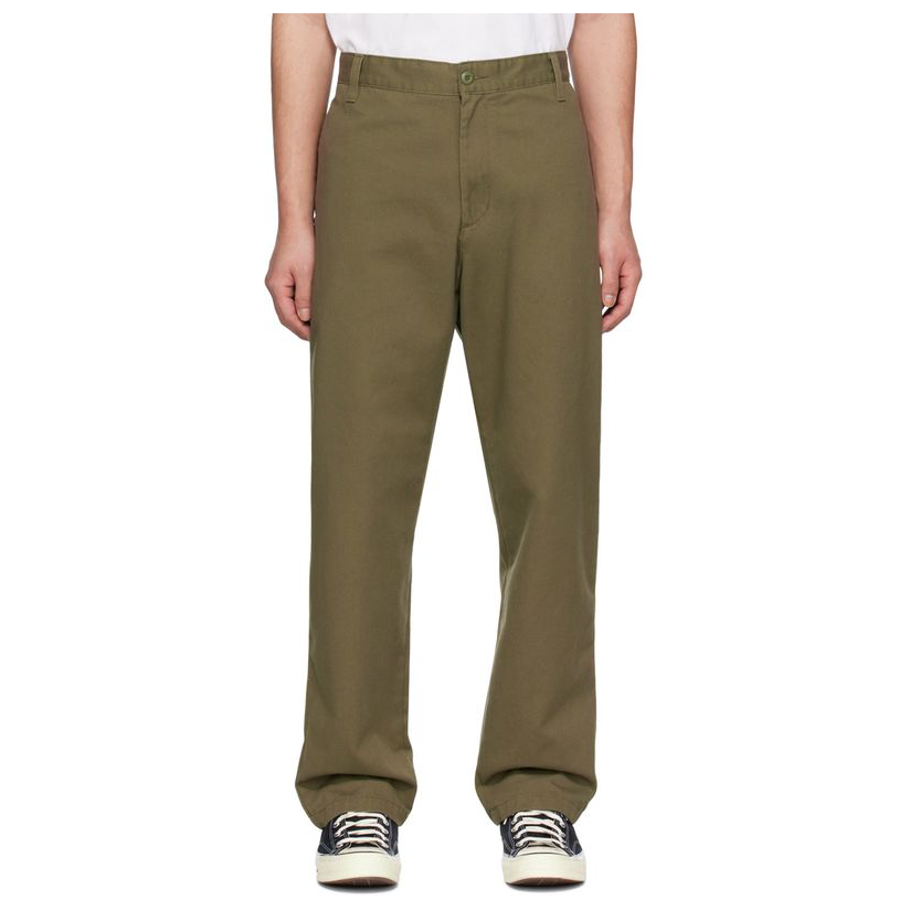 carhartt 卡哈特 绿色 calder 长裤男