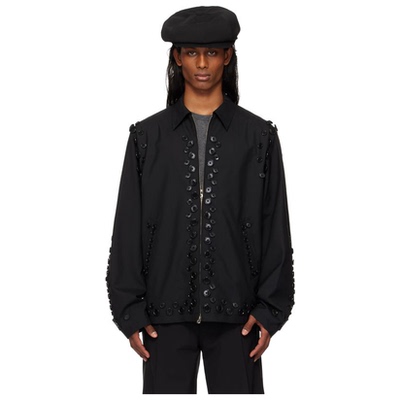 TAKAHIROMIYASHITA THESOLOIST. 黑色 Zip Up Brit 夹克短外套