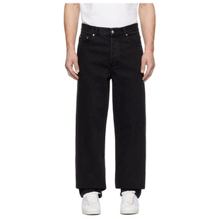 透氣舒適運動褲 A.P.C. 登山 男運動輕質男褲 牛仔褲 黑色 Fairfax