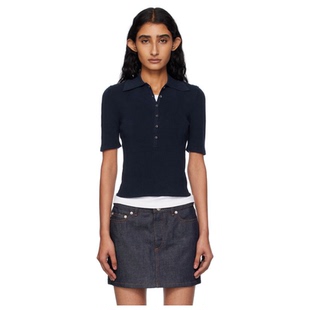衫 A.P.C. Polo 海军蓝 女 Joelle