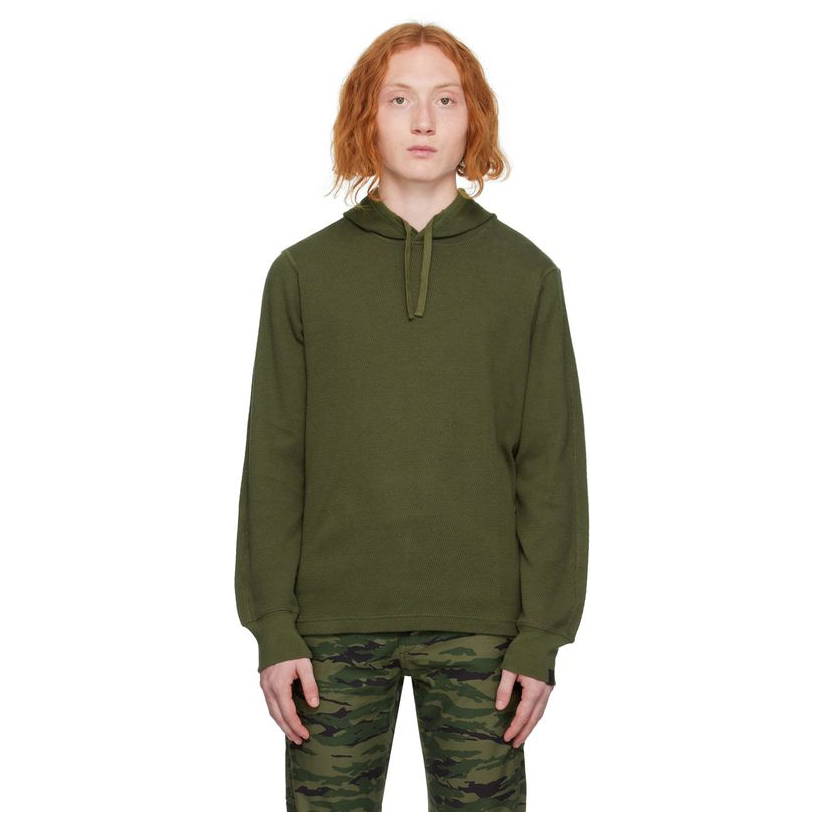 rag  bone 瑞格布恩 绿色 collin 连帽卫衣男