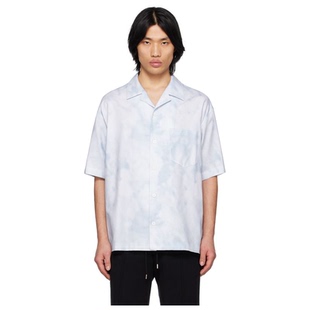HOMME 襯衫 藍色口袋襯衫 經(jīng)典 休閑戶外 男商務新款 SOLID