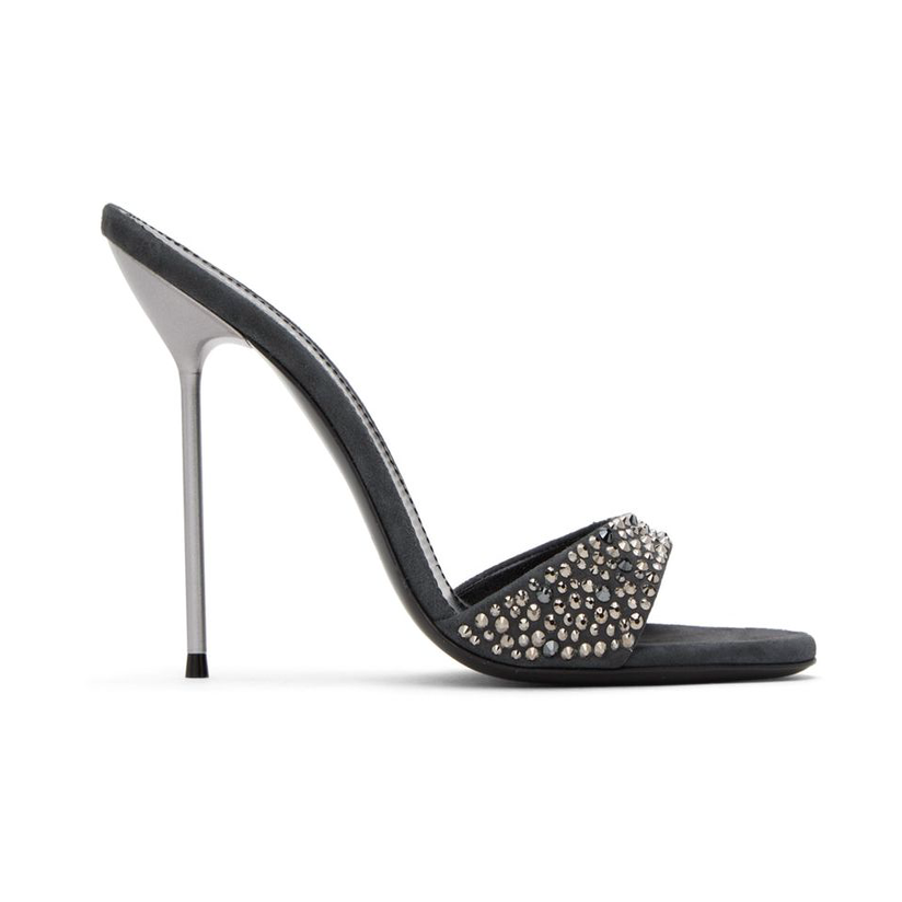 paris texas邦女郎 灰色 holly lidia 凉鞋女