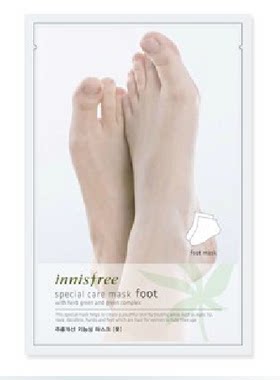 新品现货 innisfree/悦诗风吟 特殊护理保湿抗皱脚膜/足膜