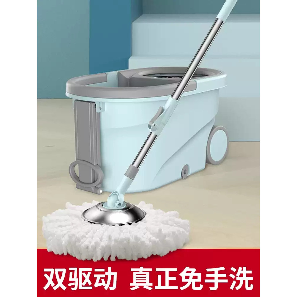 尚奇旋转拖把桶拖把杆拖把头2025