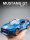 Ford Mustang Viper GT Легкосплавная модель автомобиля 1:24 Американская модель автомобиля для моделирования мышц, украшение игрушечного автомобиля для мальчиков mini 1