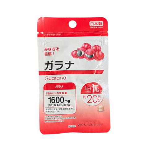 日本DAISO瓜拉纳20日分