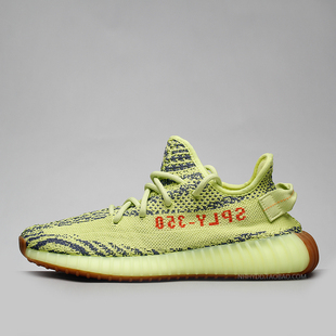 椰子 Boost Adidas 18年新 Yeezy 黄斑马 牛哄哄 B37572 350